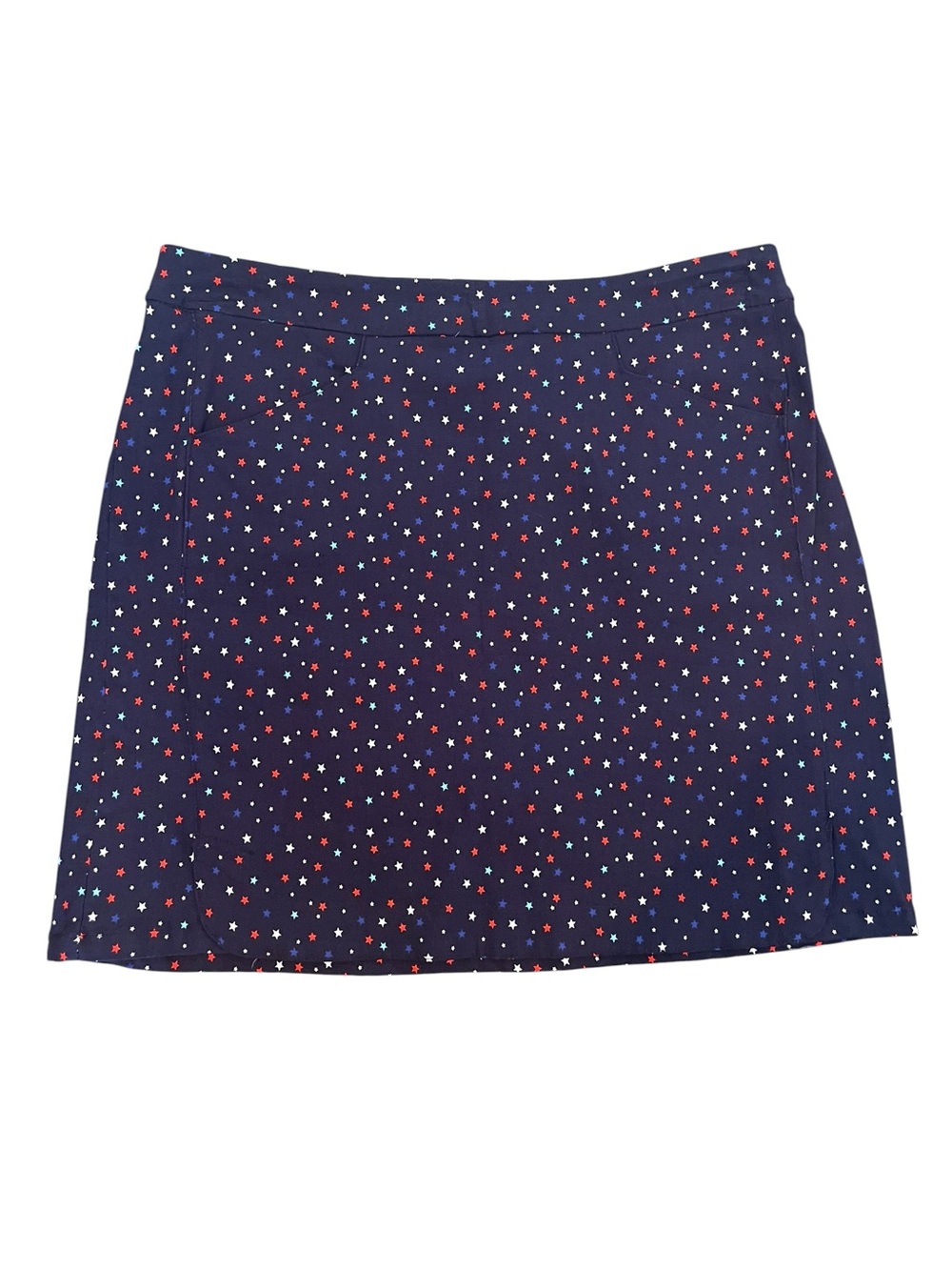 Jessica Riley Women’s Medium Navy Star Print Skort